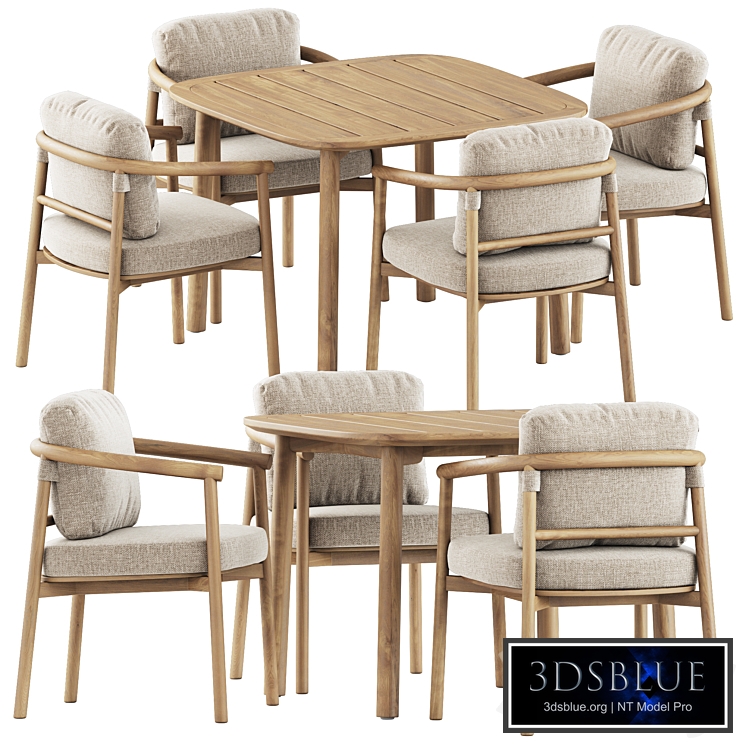 Lyora Chairs by Snoc and Twins table by Emu