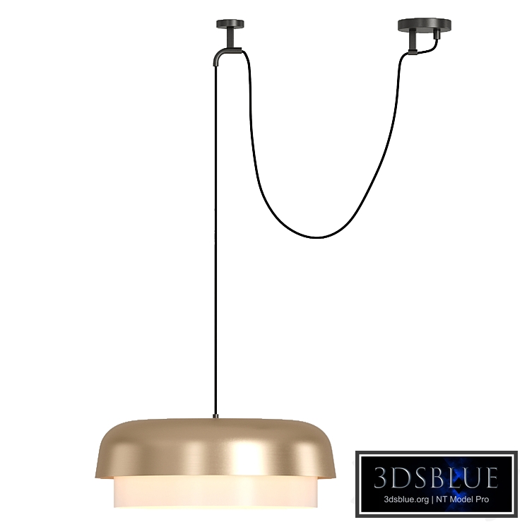 Metal chandelier Clepsos