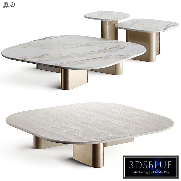 Giulio Marelli ONNO Rectangular Coffee Table