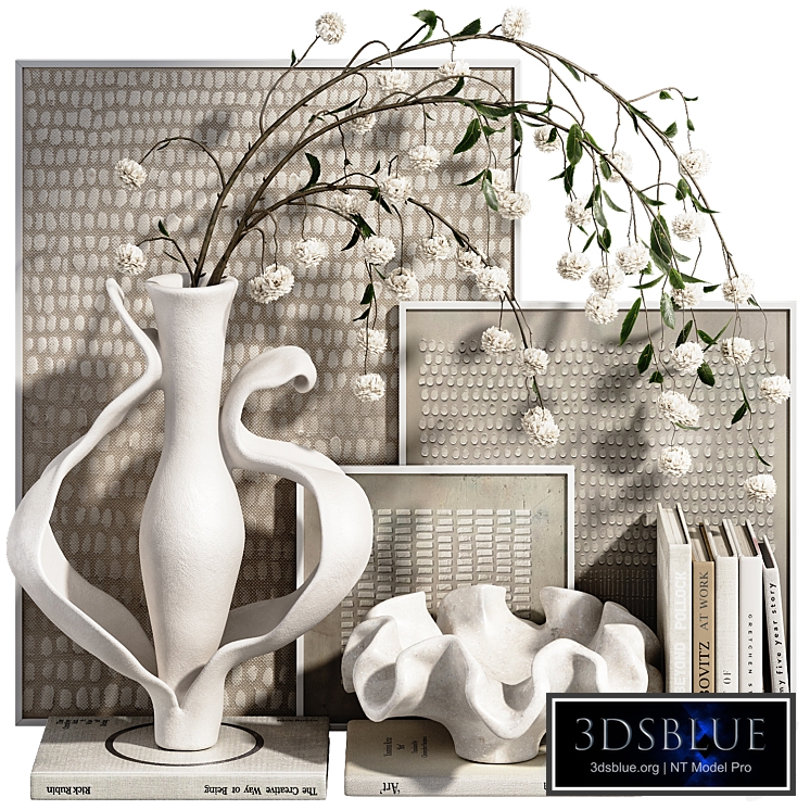 Decorative set with branch ch25