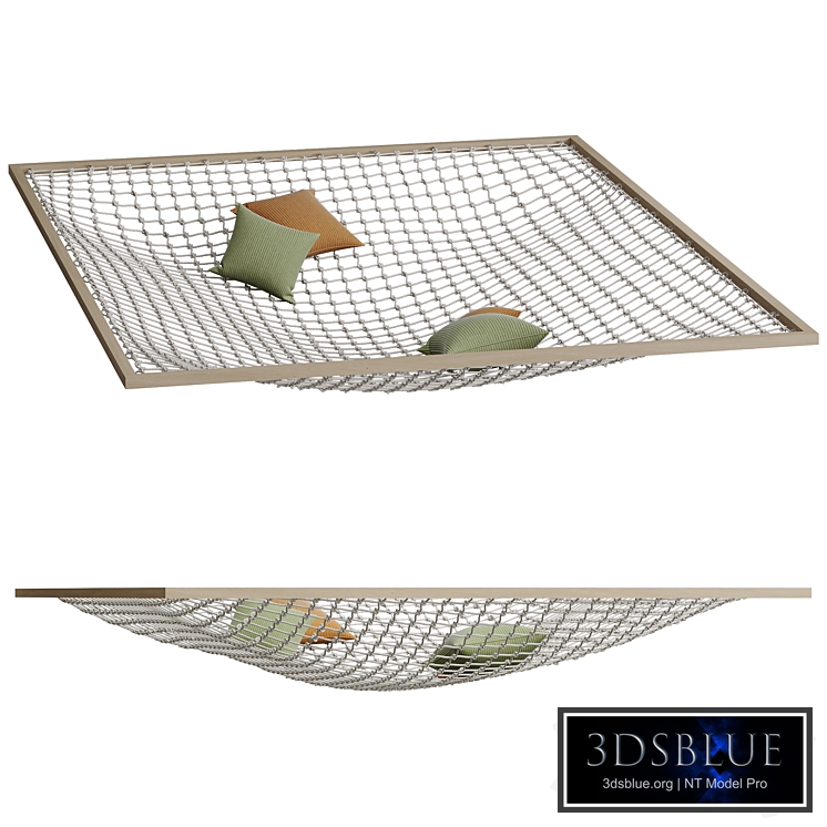 Hanging hammock net