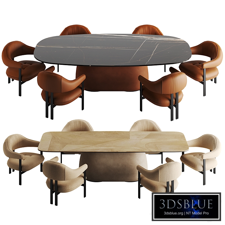 Cattelan Italia Botero Keramik and Greta Lounge