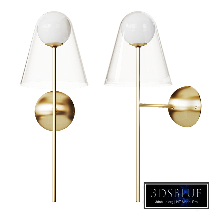 Wall lamp (sconce) Doublety FR5382WL-01BS