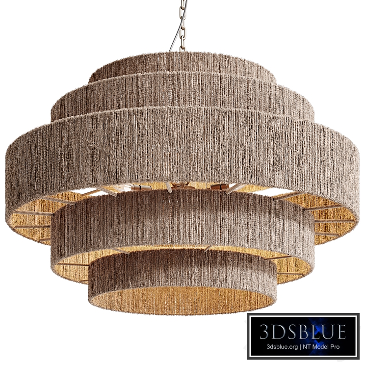 Japandi Jute Wicker Hanging Lamp