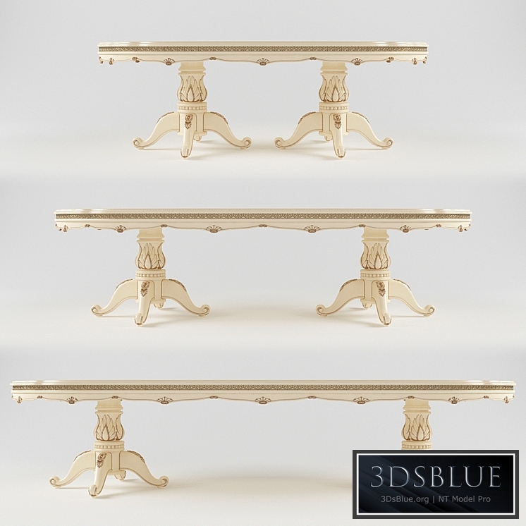 Palatial Oval Dining Table