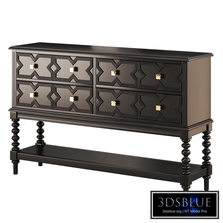 Chinese retro style cabinet