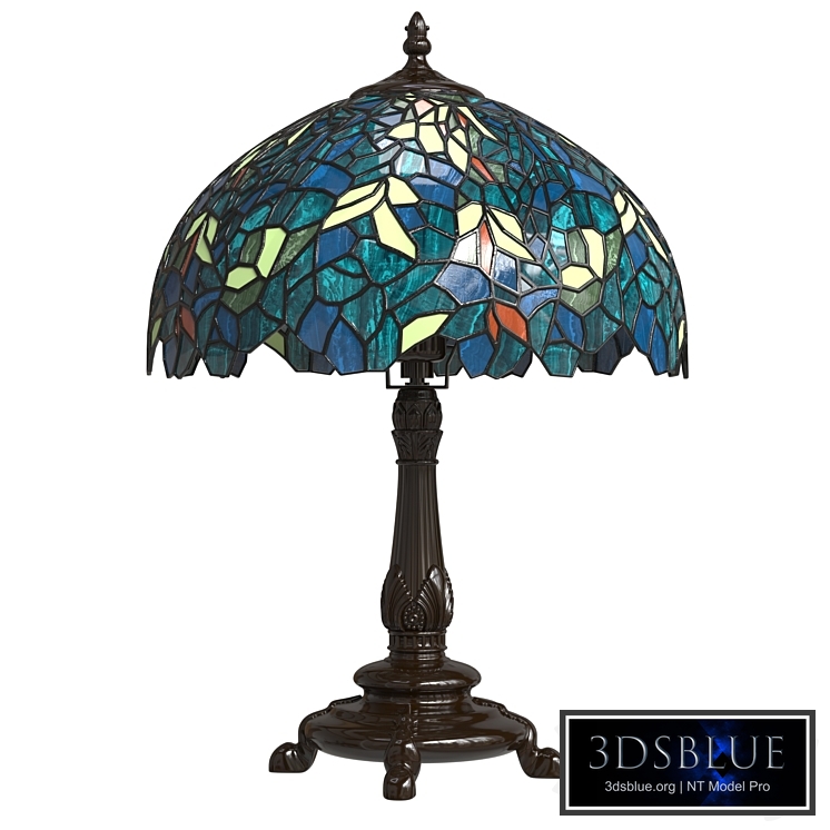 Perigold Meyda Lighting Tiffany Stained Glass Table Lamp