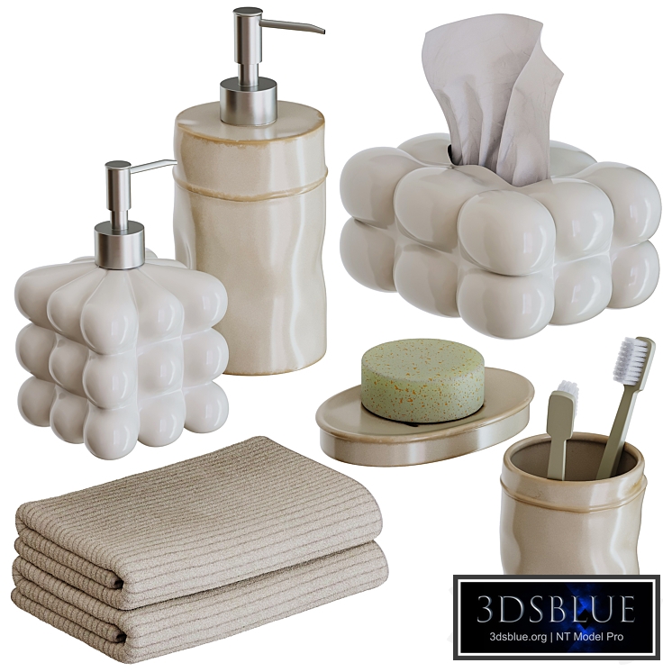 Decorative set for bathroom