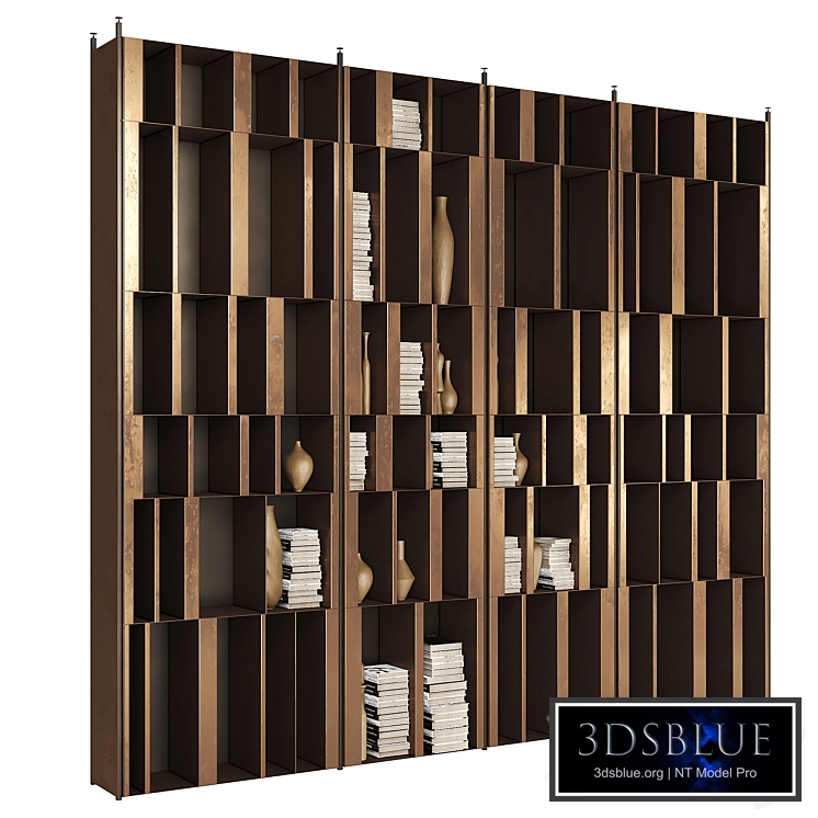 Modular bookcase BISTROT X by Henge