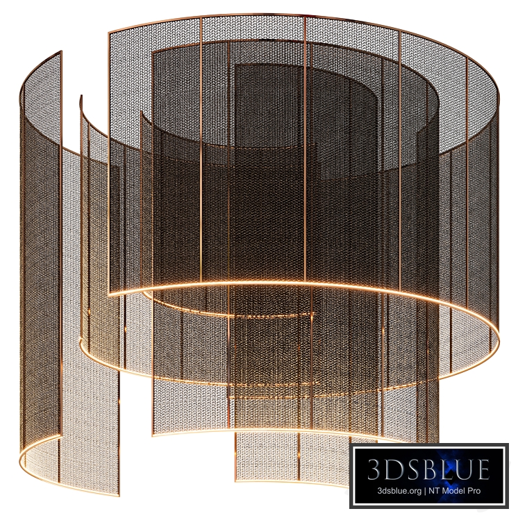 Decorative ceiling with lighting 002