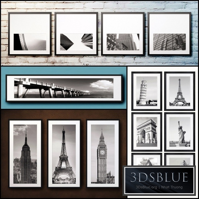 The picture in the frame. 113 Picture Frame Collection