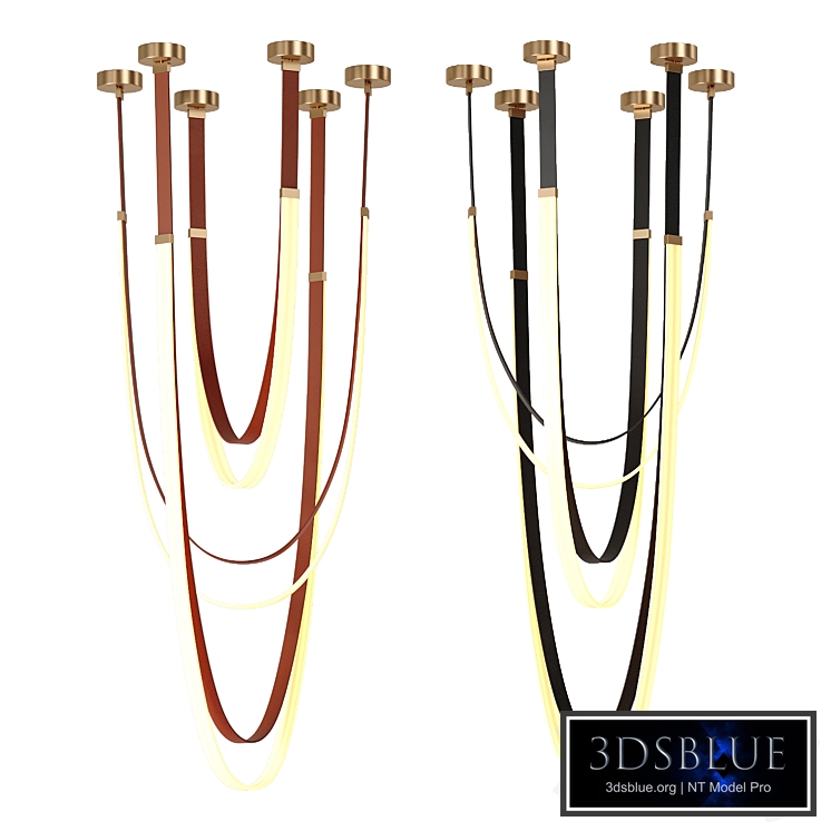 Sohome Pendant made of metal and eco-leather