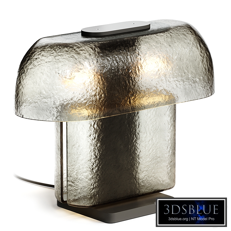 Esca Table Lamp No 1 in Cast Glass