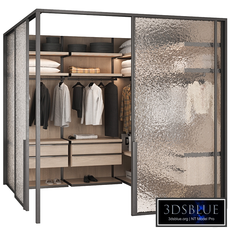 Wardrobe 11/ Modular corner wardrobe unit