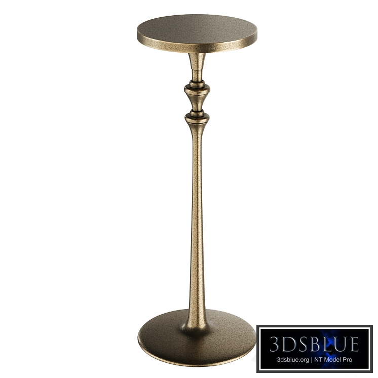 Round Metal Drink Table (PotteryBarn)
