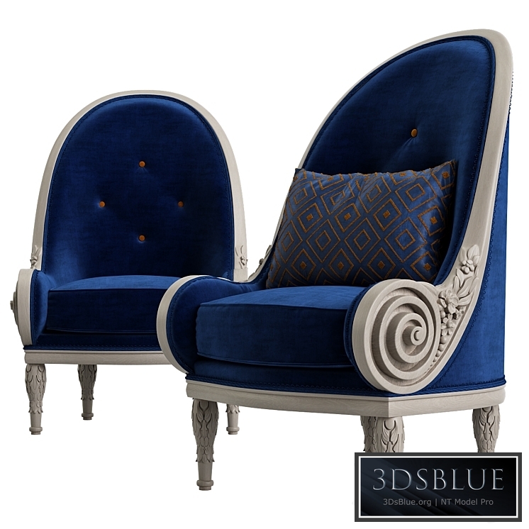 Luciano Zonta Nautile Armchair