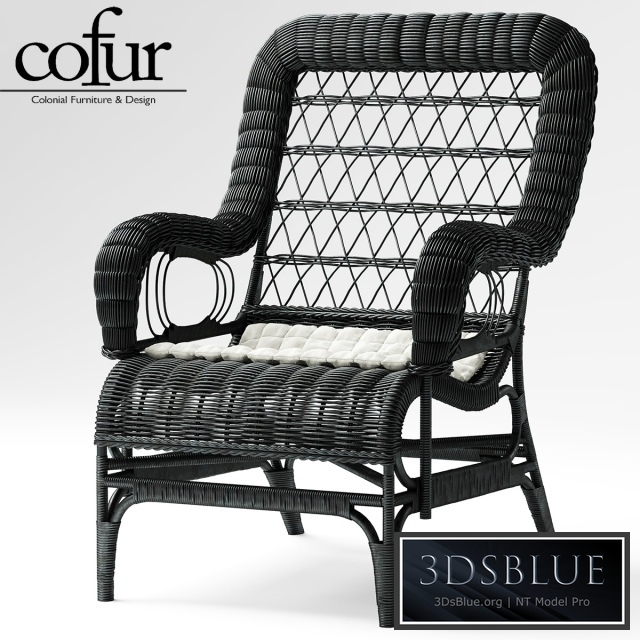 Armchair Blixen chair cofur