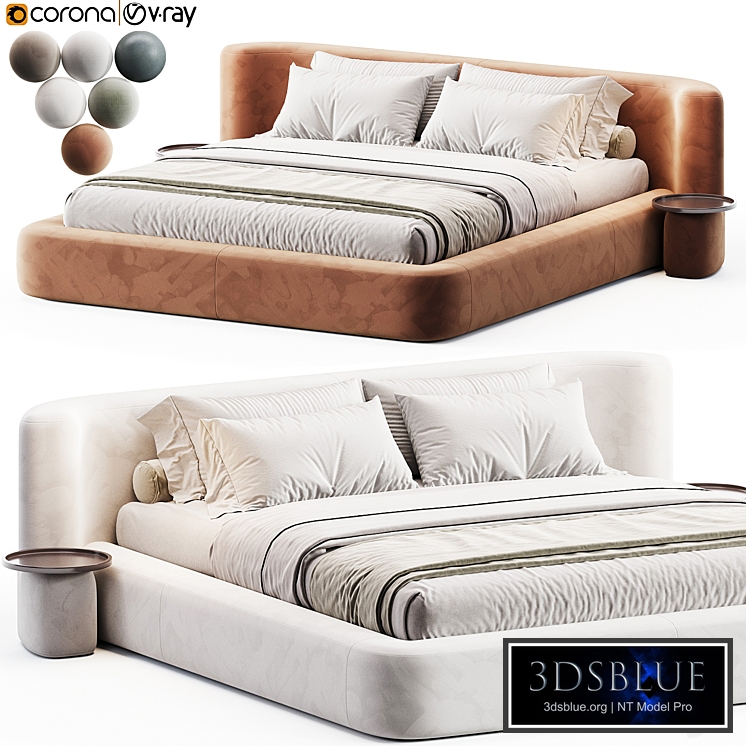 Clara Baxter Bed by Miliashop