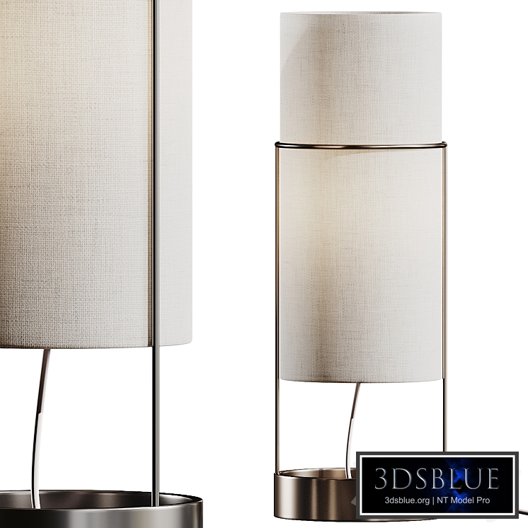 CB2 Strand Brass Table Lamp