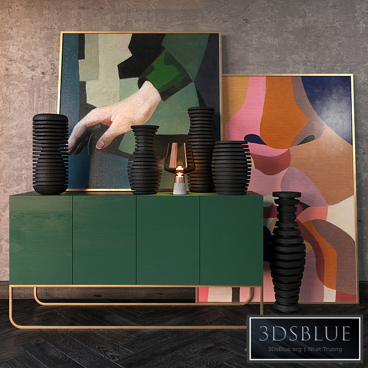 Decorative set of Vases