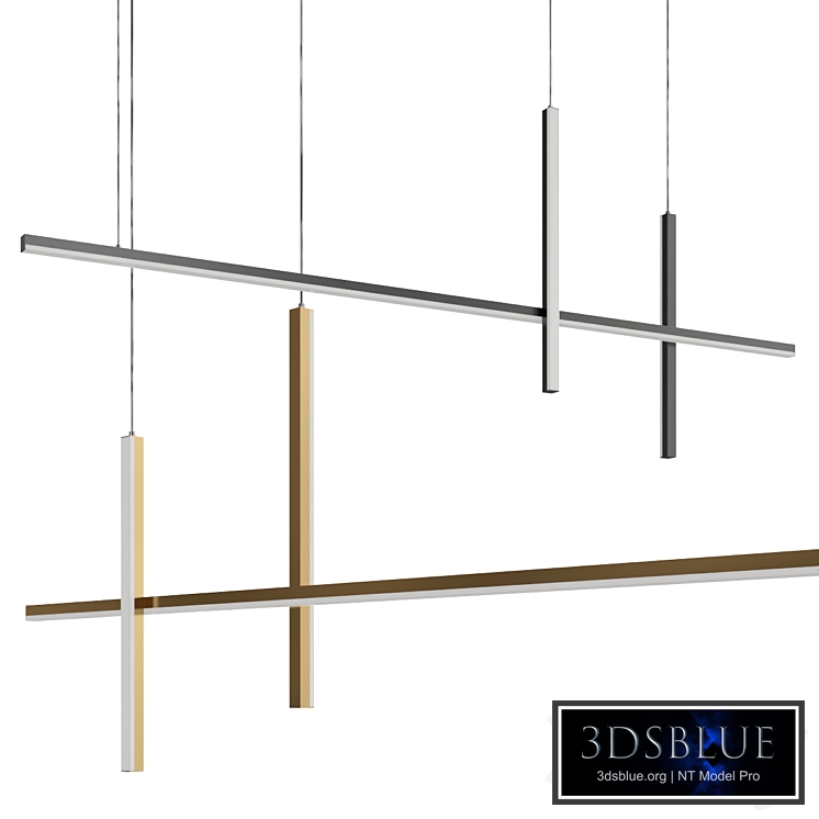 Unique Linear Pendant Light 01