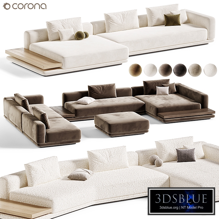Minotti Horizonte Modular Sofa