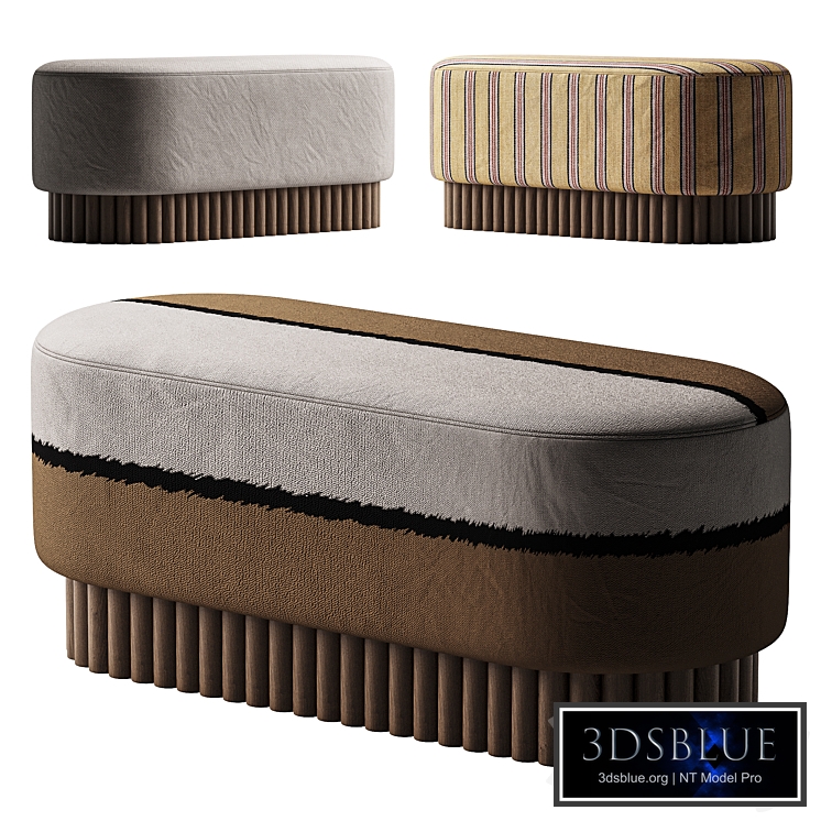 EnsAmble Loto Pouf Bench