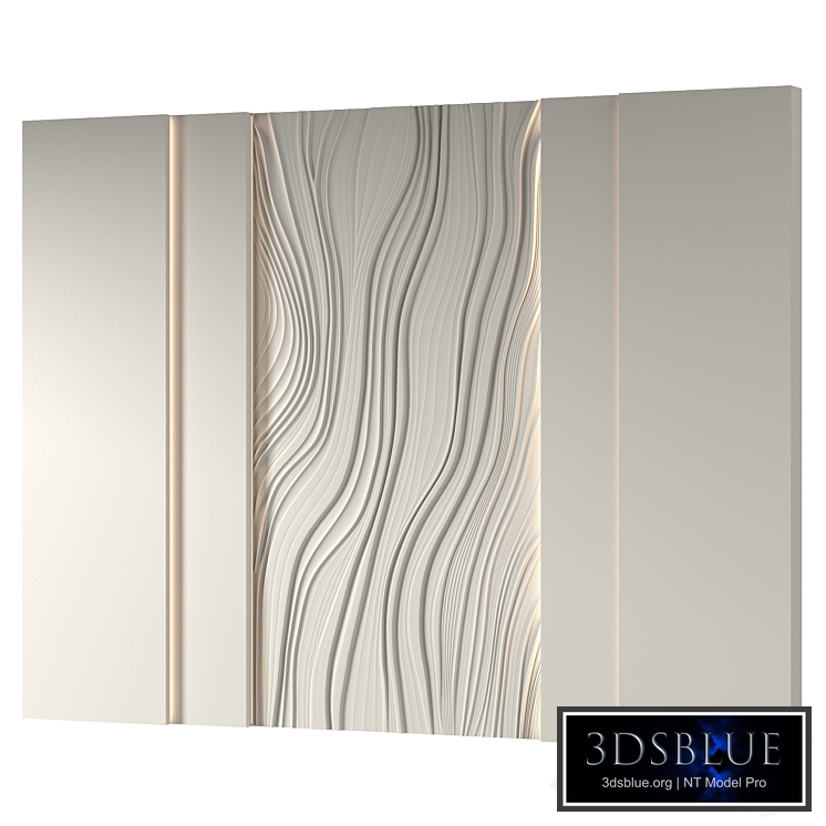 Decorative Wave Panel