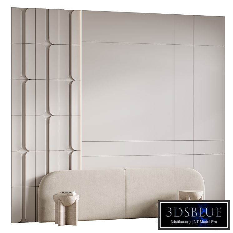 Headboard 3d Wall Panel 06