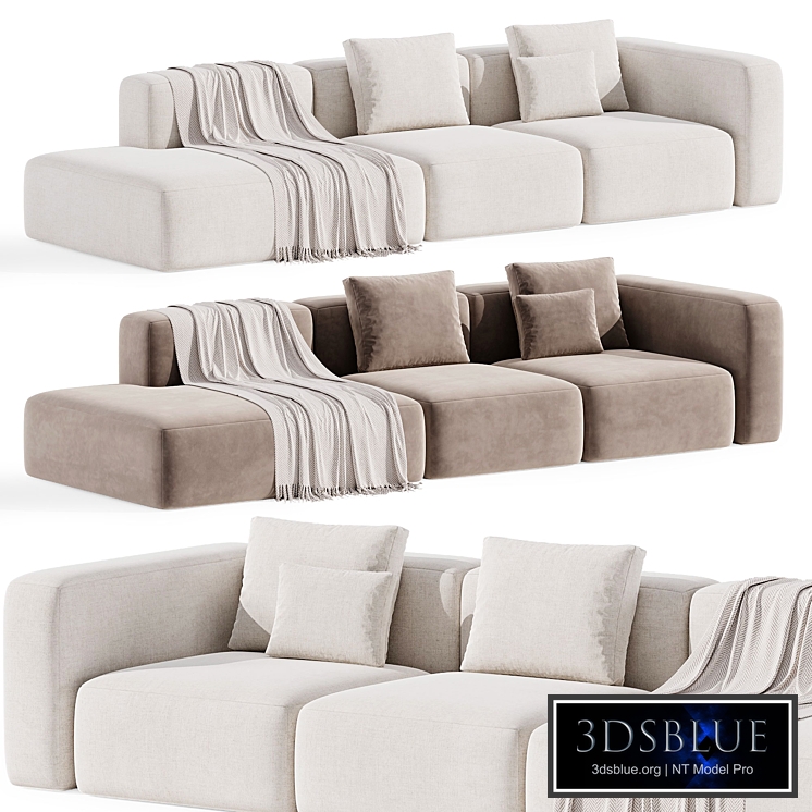 BASECAMP CHAISELOUNGE left Modular Sofa