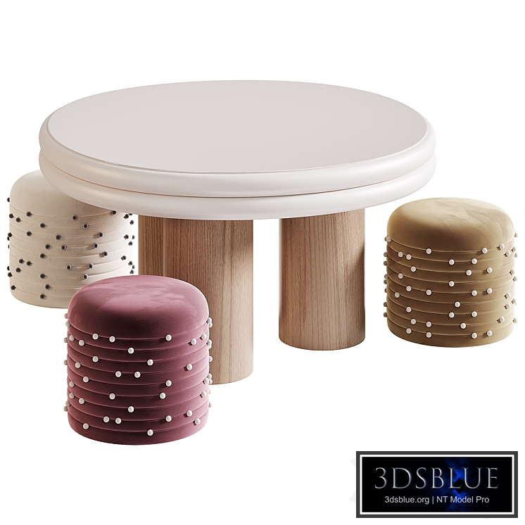 Children's table and chairs 13