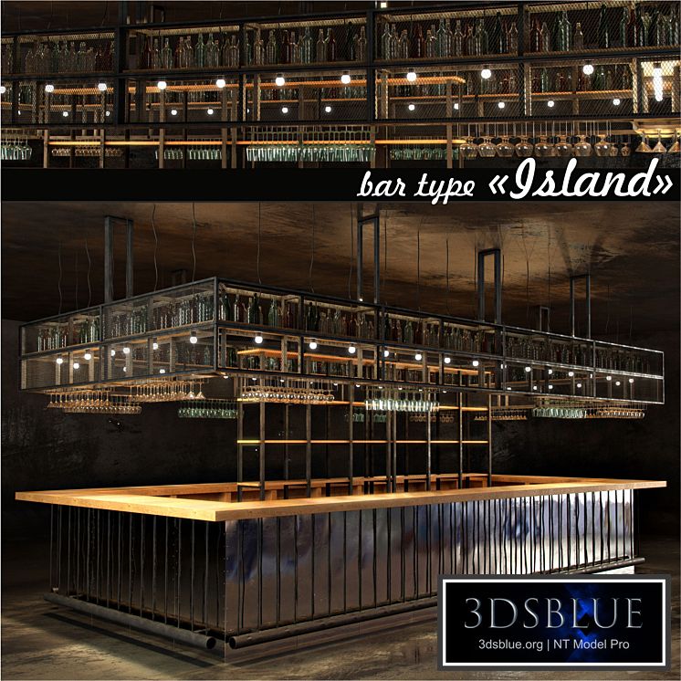 Bar "The Island" - Bar type "Island"