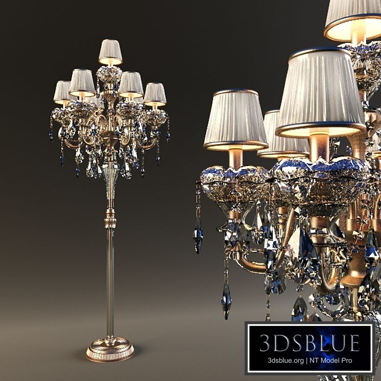 Floor lamp in a classic style