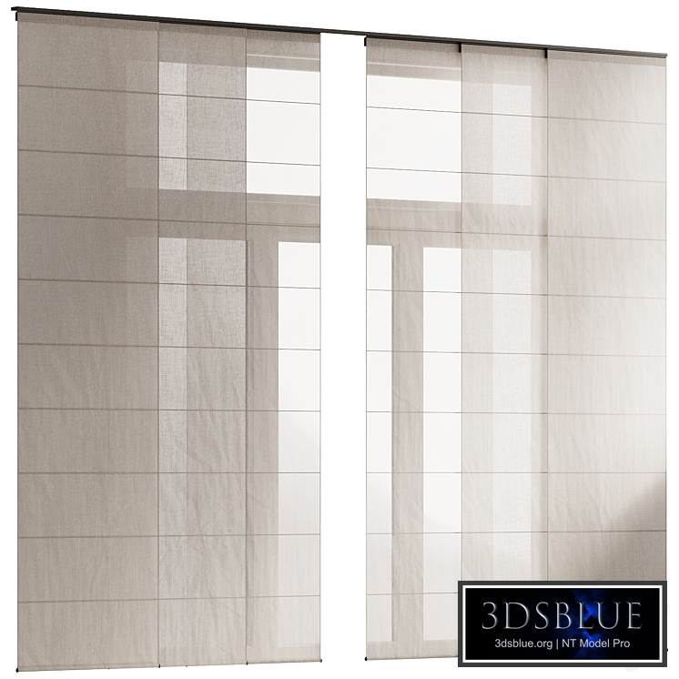 Linen Panel Blind
