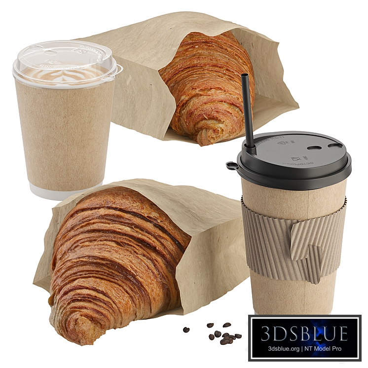 Croissant and Coffee