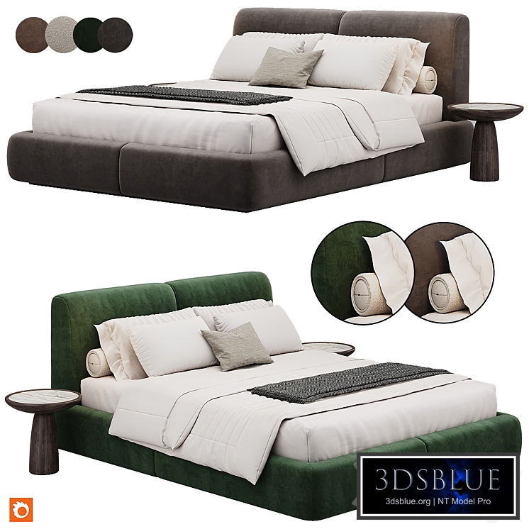Margot Plus 160 Bed By Domkapa