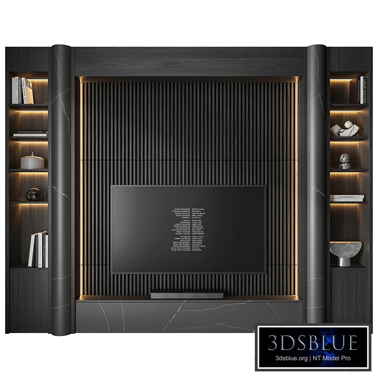 tv wall set 38