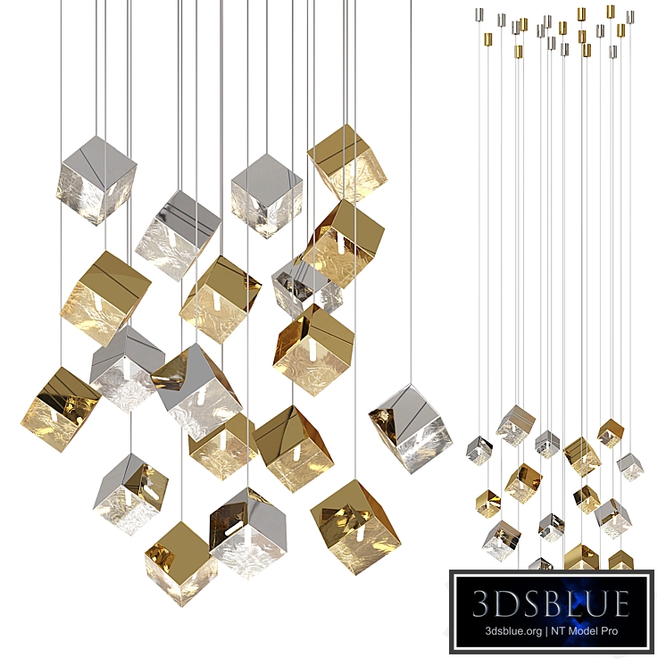 Pyrite LED Pendant Light