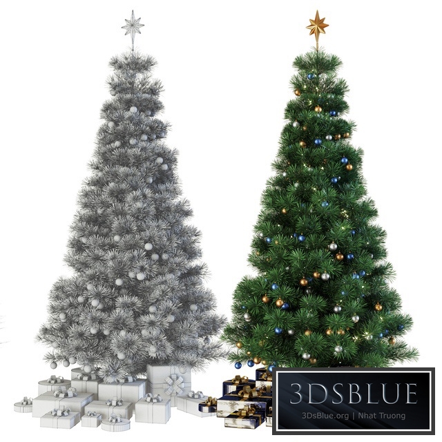 Christmas tree with gifts