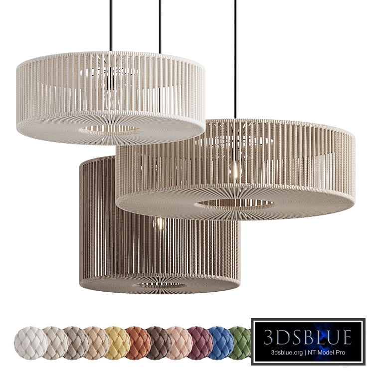 Lampshade Cylinder by Anna Barykina