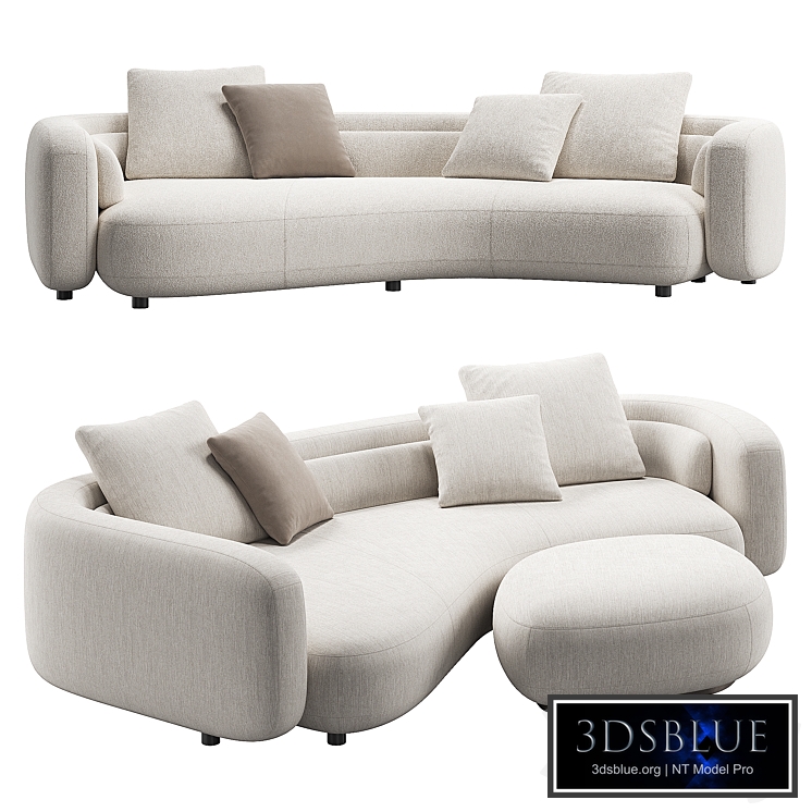 Bezier Sofa 04 by Minotti