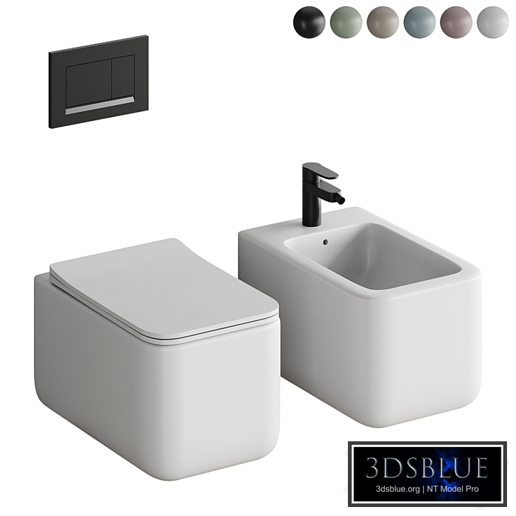 Toilet and bidet Boheme Mane