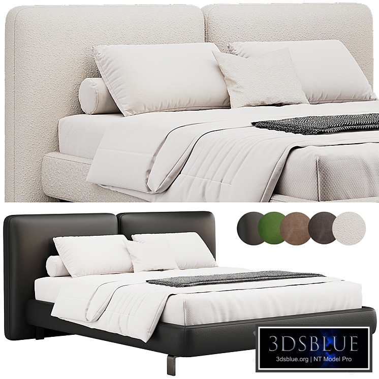 Tatlin-Cover 160 Bed By Minotti