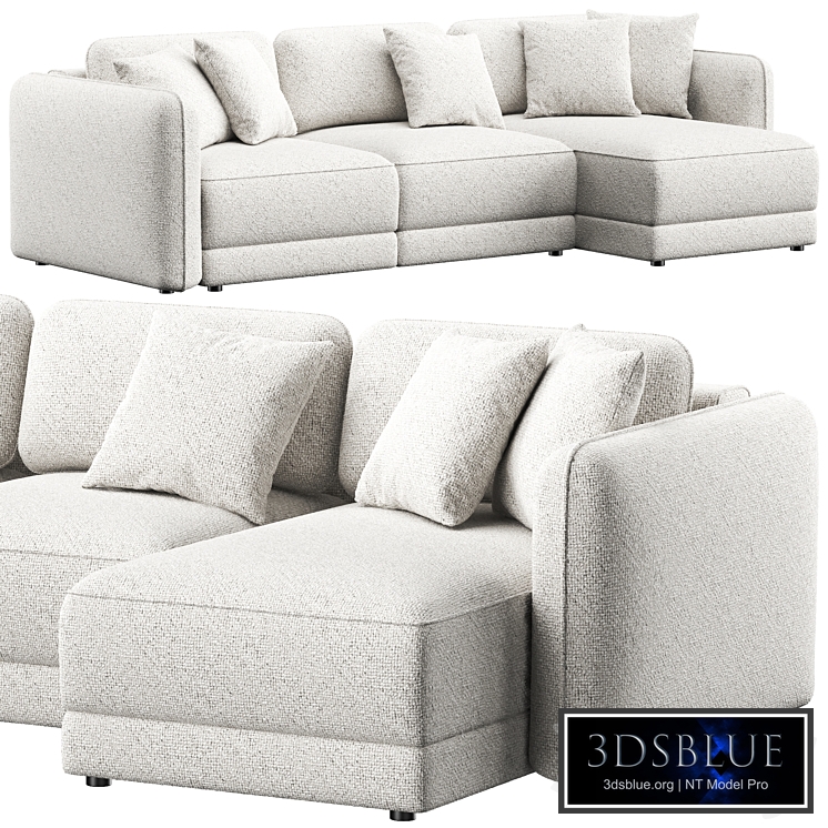 Marley Corner Sofa by Dantone Home