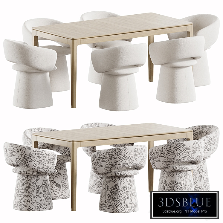 Bel TF chair and MILFORD table