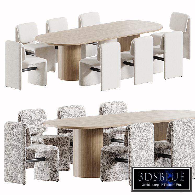 AVANT GARDE CHAIR By Bonaldo and Moon Dining Elliptical Gubi Table