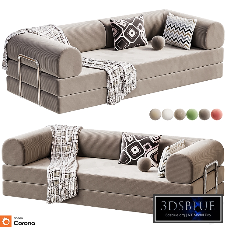 ZC corduroy fabric sofa