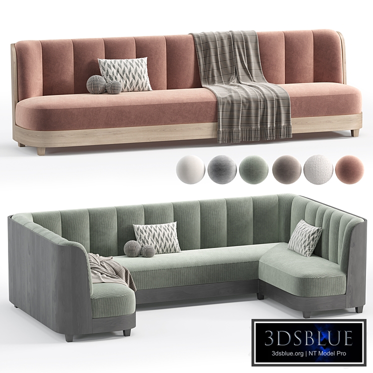 Brittany Restaurant Sofa
