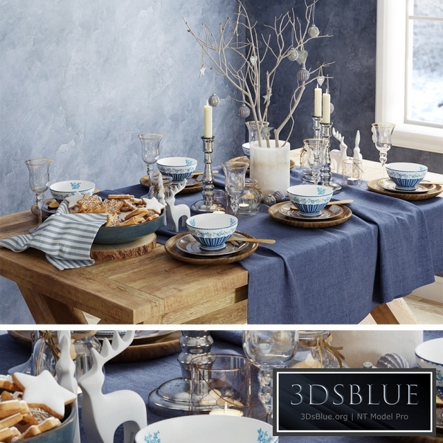 Festive table setting