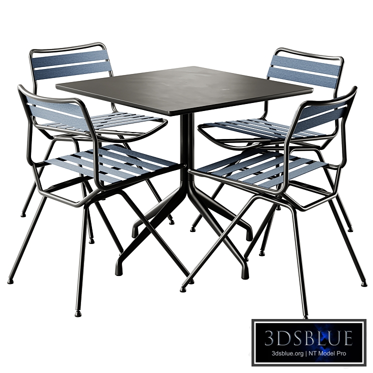 Hay Square About A Table and Zanotta Dan Chair